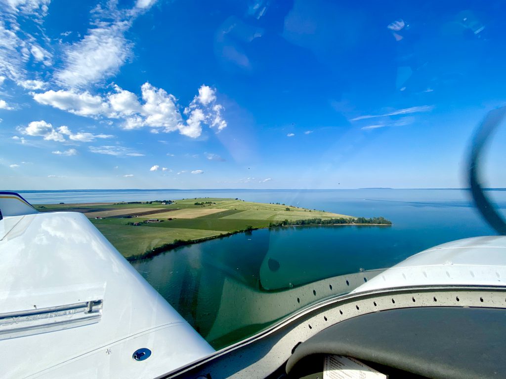 Inflygning mot Visingsö